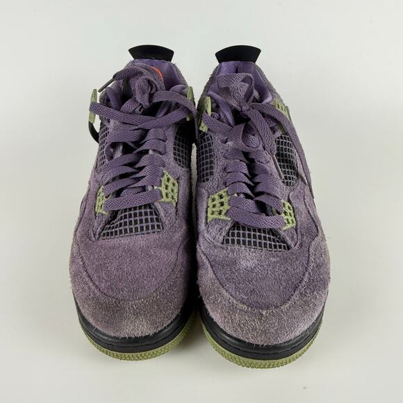 Nike Air Jordan 4 Retro Canyon Purple Sneakers Mid Women's 9 AQ9129-500 No Box - Picture 2 of 8